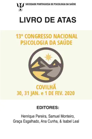 Atas do 13.º Congresso Nacional de Psicologia da Saúde