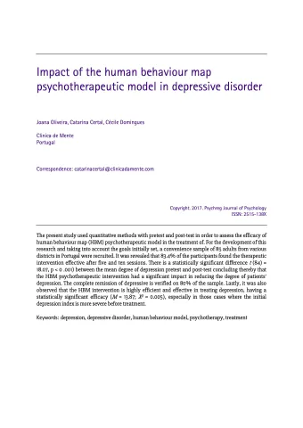 Psychreg Journal of Psychology – PDF do artigo